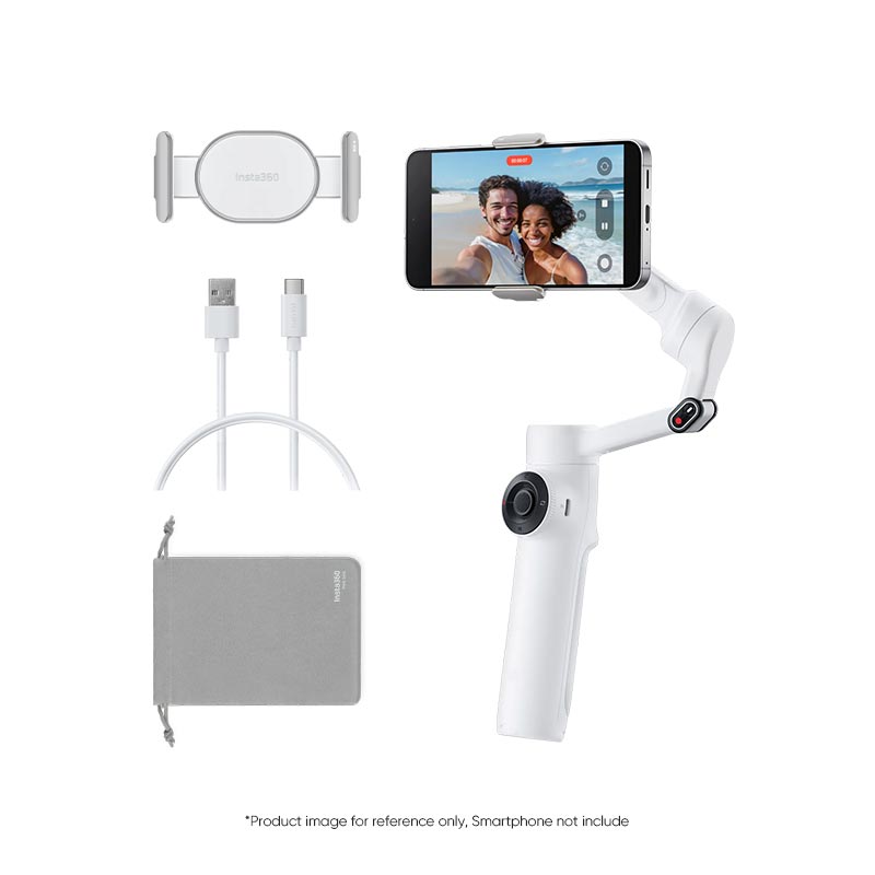 Focus Nusantara | INSTA360 Flow 2 Standard Bundle Summit White